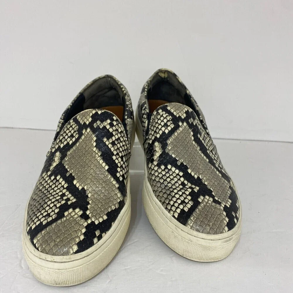 Tory Burch snakeskin slip-on sneakers Size 8.5